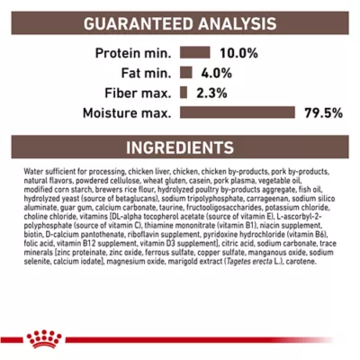 Product Royal Canin® Feline Gastrointestinal Kitten Ultra Soft Mousse in Sauce Wet Cat Food  5.1 oz can