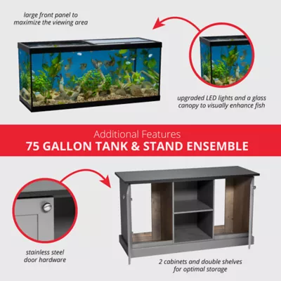 55 gallon fish tank stand petsmart best sale