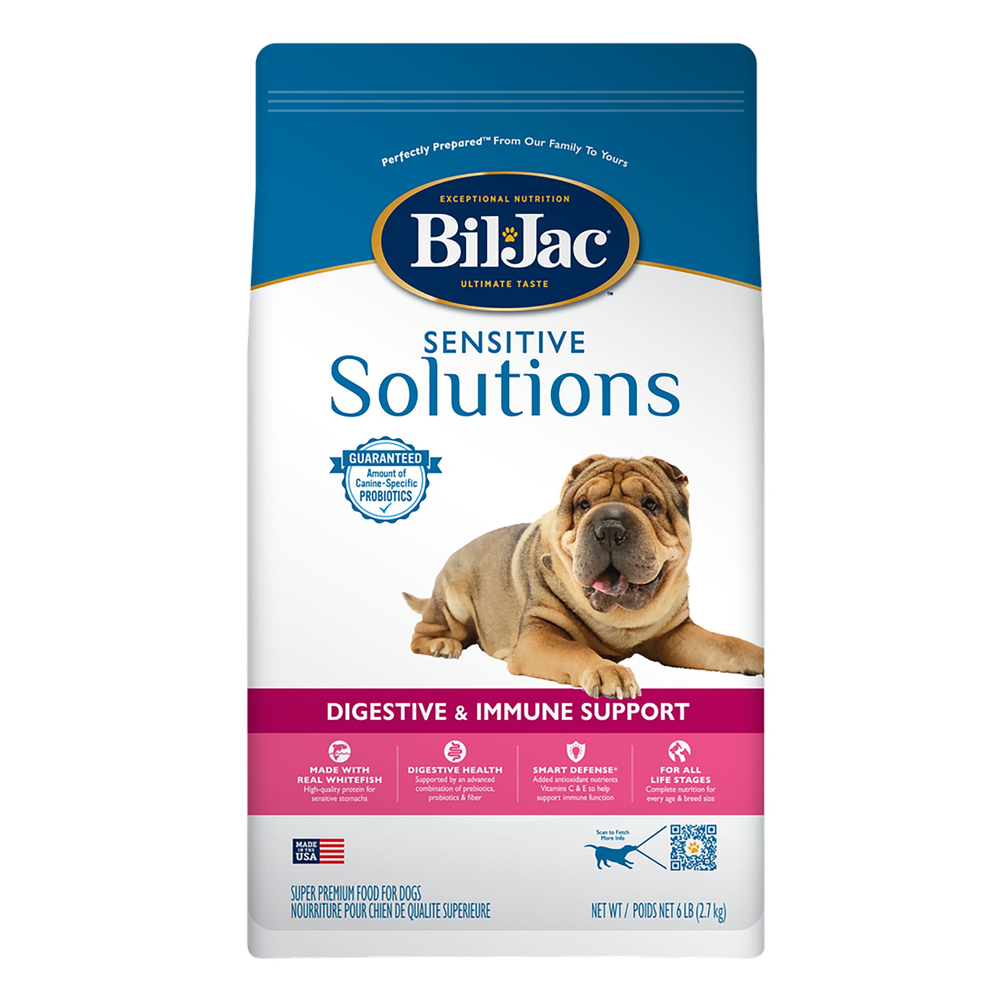 Bil Jac Sensitive Solutions All Life Stage Dry Dog Food