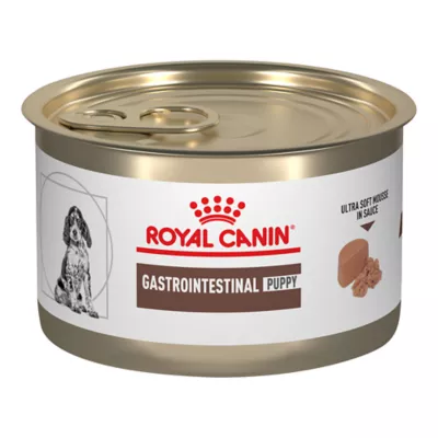 Product Royal Canin® Veterinary Diet Gastrointestinal Puppy Ultra Soft Mousse in Sauce Wet Food  5.1 oz can