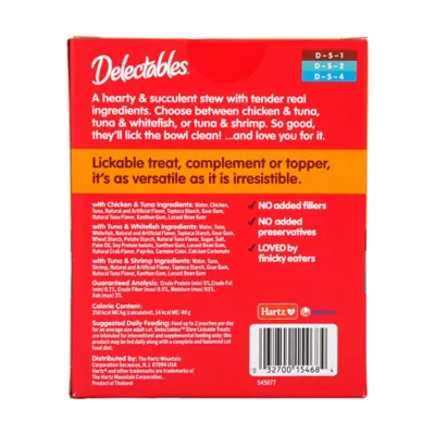 Hartz Delectables® Lickable™ Cat Treat - Stew Variety Pack - Image 8