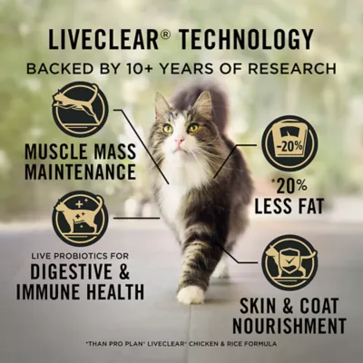 Product Purina Pro Plan LiveClear Adult Dry Cat Food - Chicken