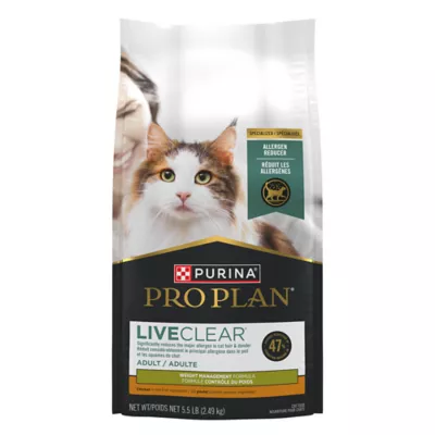Product Purina Pro Plan LiveClear Adult Dry Cat Food - Chicken