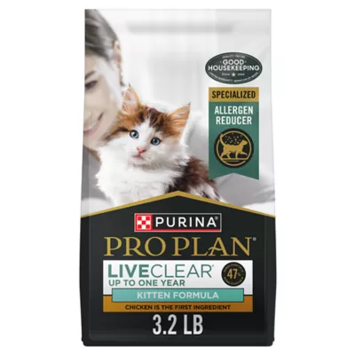 Product Purina Pro Plan LiveClear Kitten Dry Cat Food - Chicken & Rice