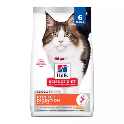 Product Hill's® Science Diet® Perfect Digestion Adult Dry Cat Food - Salmon