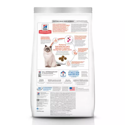 Product Hill's® Science Diet® Perfect Digestion Adult Senior 7+ Dry Cat Food - Chicken