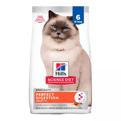 Product Hill's® Science Diet® Perfect Digestion Adult Senior 7+ Dry Cat Food - Chicken