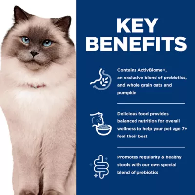 Product Hill's® Science Diet® Perfect Digestion Adult Senior 7+ Dry Cat Food - Chicken