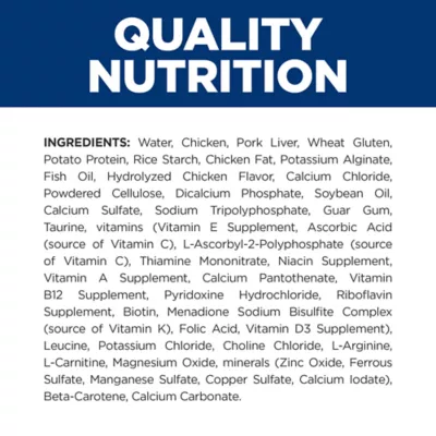 Product Hill's Prescription Diet m/d Gluco Support Adult Wet Cat Food - Chicken & Liver Stew, 2.9 oz