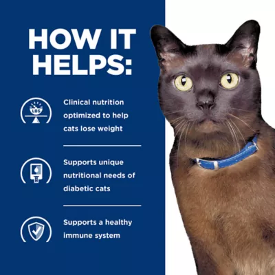 Product Hill's Prescription Diet m/d Gluco Support Adult Wet Cat Food - Chicken & Liver Stew, 2.9 oz