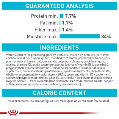 Product Royal Canin(R) Feline Care Nutrition# Urinary Care Adult Cat Slices in Gravy Wet Food - 3oz