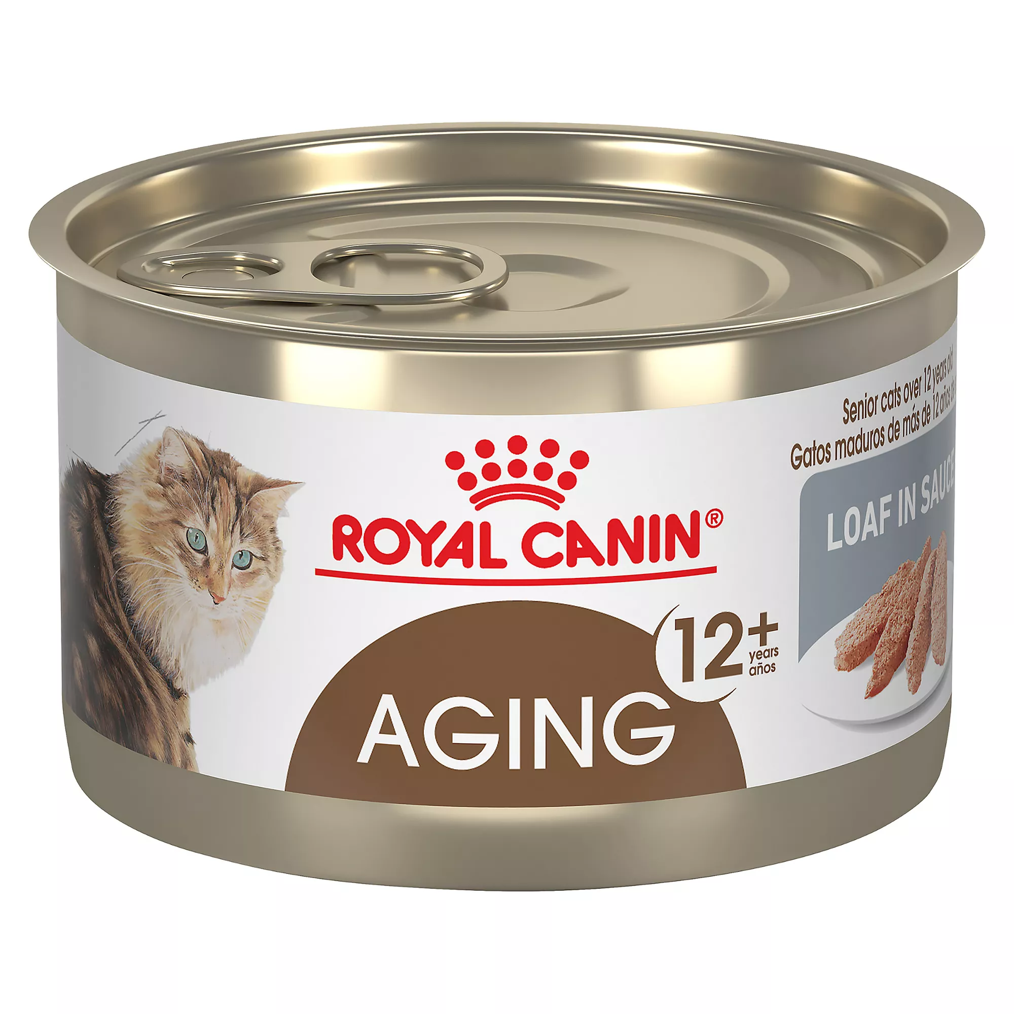 Royal Canin® Feline Health Nutrition Aging 12+ Loaf in Sauce Wet Cat Food  5.1 oz can