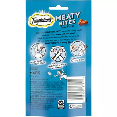 Product Temptations™ Meaty Bites Soft & Savory Adult Cat Treat - Soft, Tuna