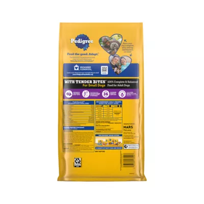 Pedigree small bites dog food hotsell