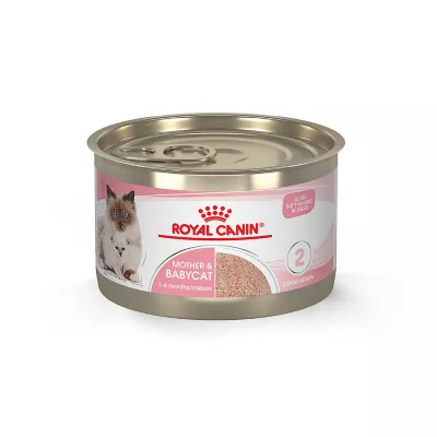 Product Royal Canin® Feline Health Nutrition Mother & Babycat Mousse in Sauce Wet Cat Food  5.1 oz can