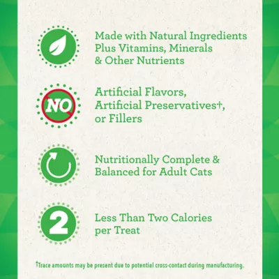 Product Greenies™ Feline Greenies SmartBites Skin & Fur Health Adult Cat Treats - Salmon