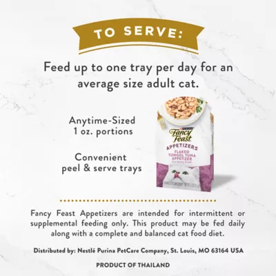 Product Fancy Feast® Appetizers Adult Cat Wet Food - 1.42 oz., Grain Free, No Animal By-Products