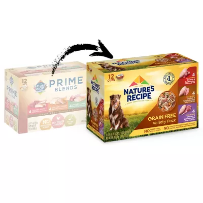 Product Nature's Recipe Prime Blends Wet Dog Food Adult - Chicken, Beef, Lamb, Turkey