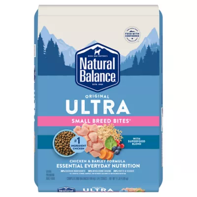 Product Natural Balance Ultra Small Breed Bites Adult Dry Dog Food - With-Grain, Chicken & Barley