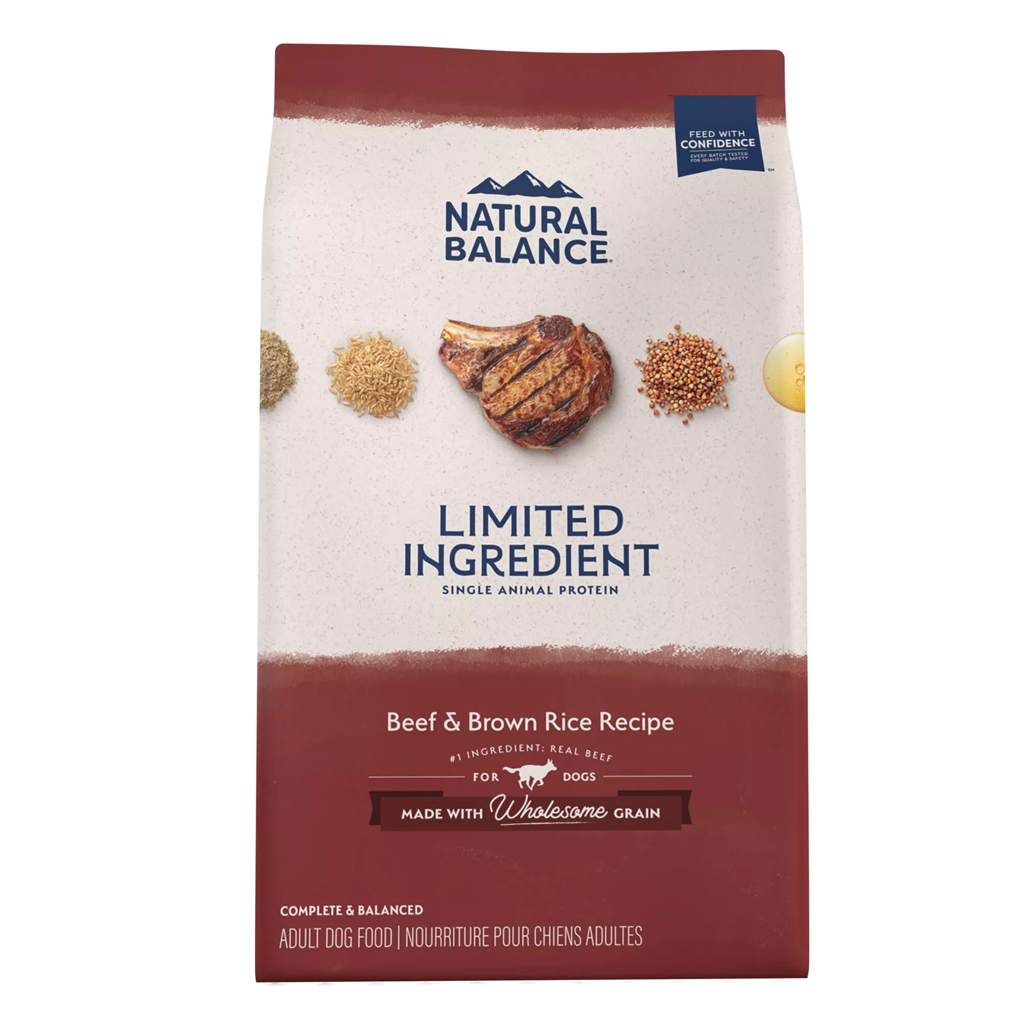 Natural Balance Limited Ingredient Diet Adult Dry Dog Food - Beef & Brown Rice