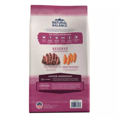 Product Natural Balance Limited Ingredient Diet Adult Dry Dog Food - Grain Free, Sweet Potato & Venison