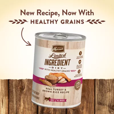Product Merrick® Limited Ingredient Diet® Adult Wet Dog Food - Healthy Grains, 12.7 oz