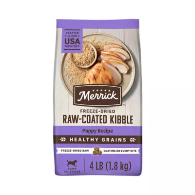 Product Merrick® Healthy Grains Raw Coated Puppy Dry Dog Food - Chicken, Carrageenan Free, Corn Free