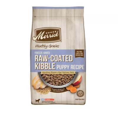 Product Merrick® Healthy Grains Raw Coated Puppy Dry Dog Food - Chicken, Carrageenan Free, Corn Free