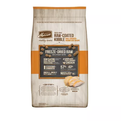 Product Merrick® Healthy Grains Raw-Coated Kibble Adult Dry Dog Food - Real Chicken & Brown Rice
