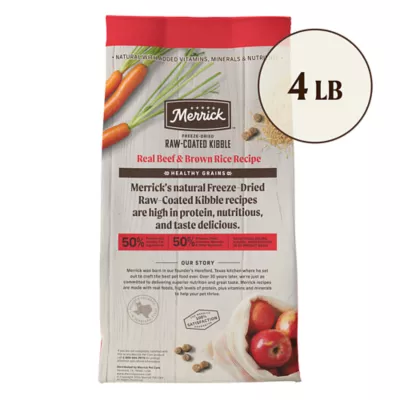 Product Merrick® Healthy Grains Raw-Coated Kibble Adult Dry Dog Food - Real Beef & Brown Rice