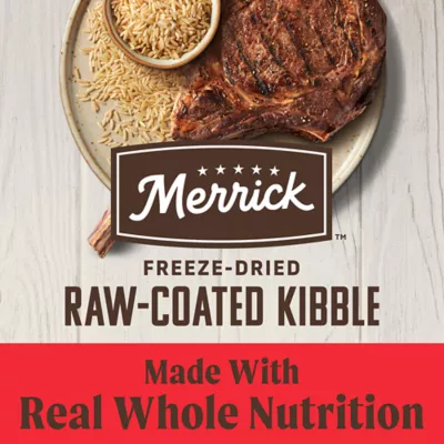 Product Merrick® Healthy Grains Raw-Coated Kibble Adult Dry Dog Food - Real Beef & Brown Rice