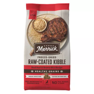 Product Merrick® Healthy Grains Raw-Coated Kibble Adult Dry Dog Food - Real Beef & Brown Rice