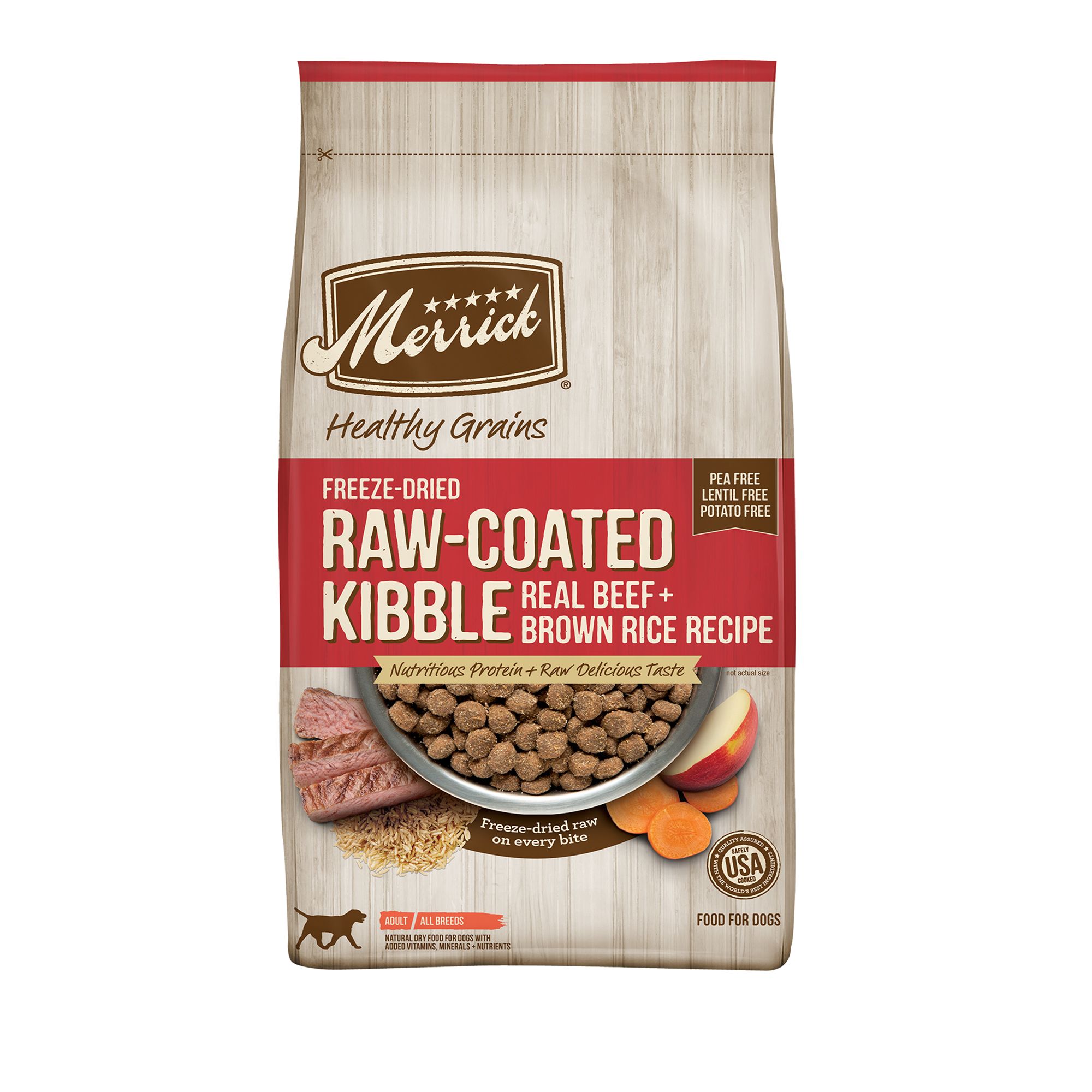 Merrick freeze dried raw dog food hotsell