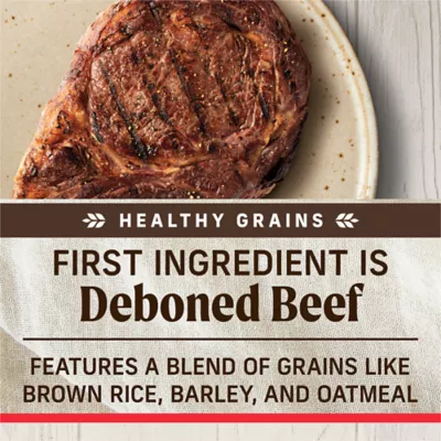 Merrick® Raw-Coated Kibble Adult Dry Dog Food - Natural, Grains, Freeze Dried, Beef & Brown Rice - Image 7