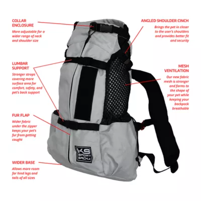 K9 Sport Sack®  Air Backpack Pet Carrier - Dog & Cat Travel Carrier; Pets up to 30 lbs - Image 5