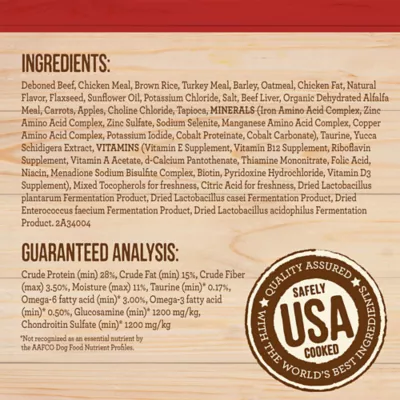 Product Merrick® Healthy Grains Raw-Coated Kibble Adult Dry Dog Food - Real Beef & Brown Rice