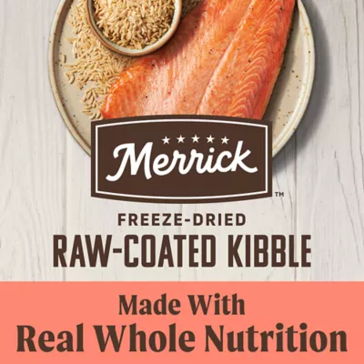 Product Merrick® Healthy Grains Raw-Coated Kibble Adult Dry Dog Food - Real Salmon & Brown Rice