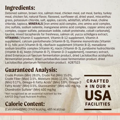 Product Merrick® Healthy Grains Raw-Coated Kibble Adult Dry Dog Food - Real Salmon & Brown Rice