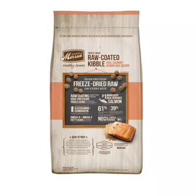 Merrick® Raw-Coated Kibble Adult Dry Dog Food - Natural, Grains, Freeze Dried, Salmon & Brown Rice - Image 2