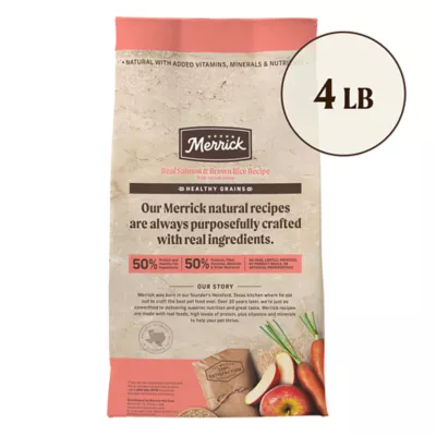 Product Merrick® Healthy Grains® Adult Dry Dog Food - Real Salmon & Brown Rice with Ancient Grains