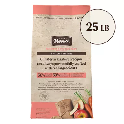 Product Merrick® Healthy Grains® Adult Dry Dog Food - Real Salmon & Brown Rice with Ancient Grains