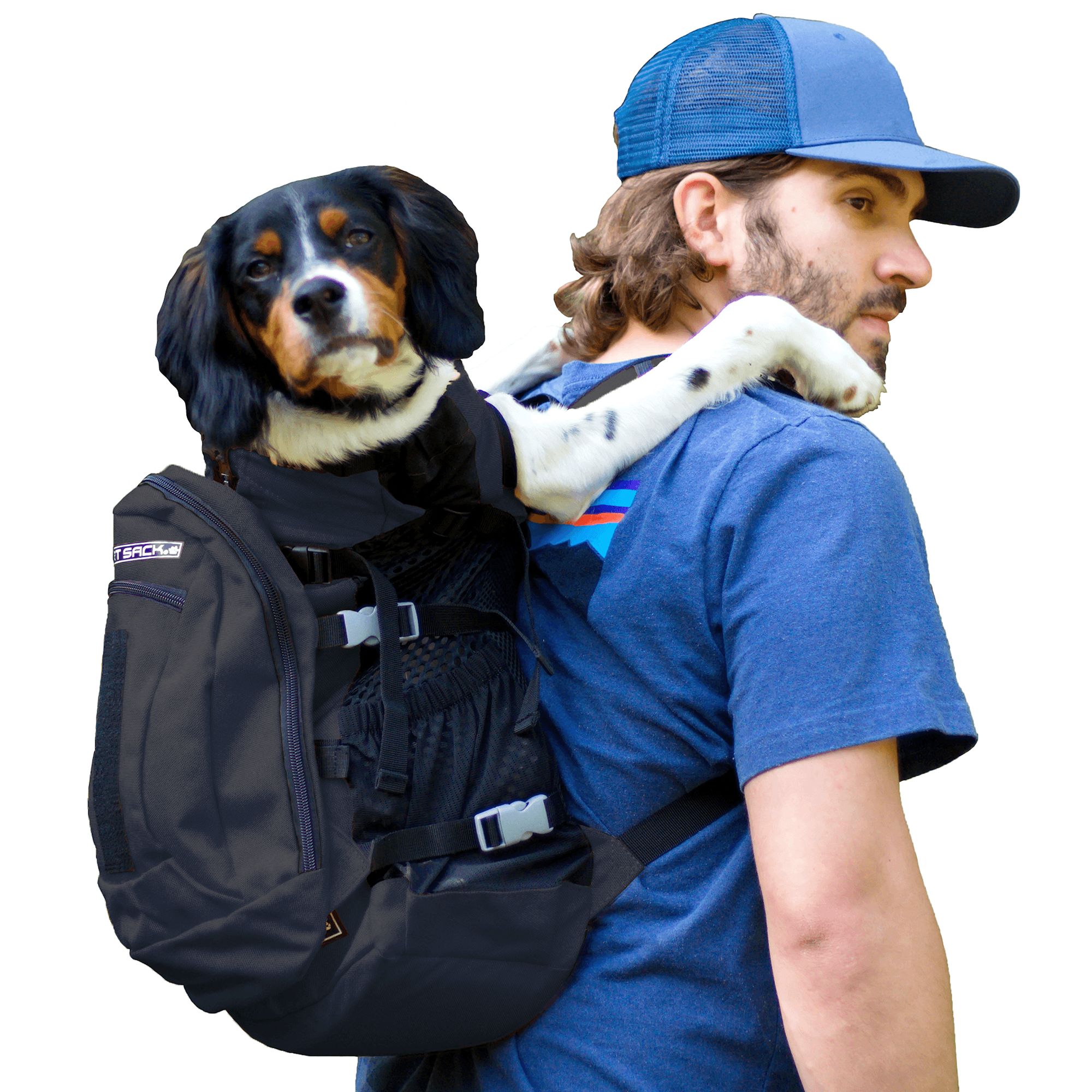 K9 Sport Sack Adjustable Dog Carrier Backpack Medium Plus 2 Jet Black