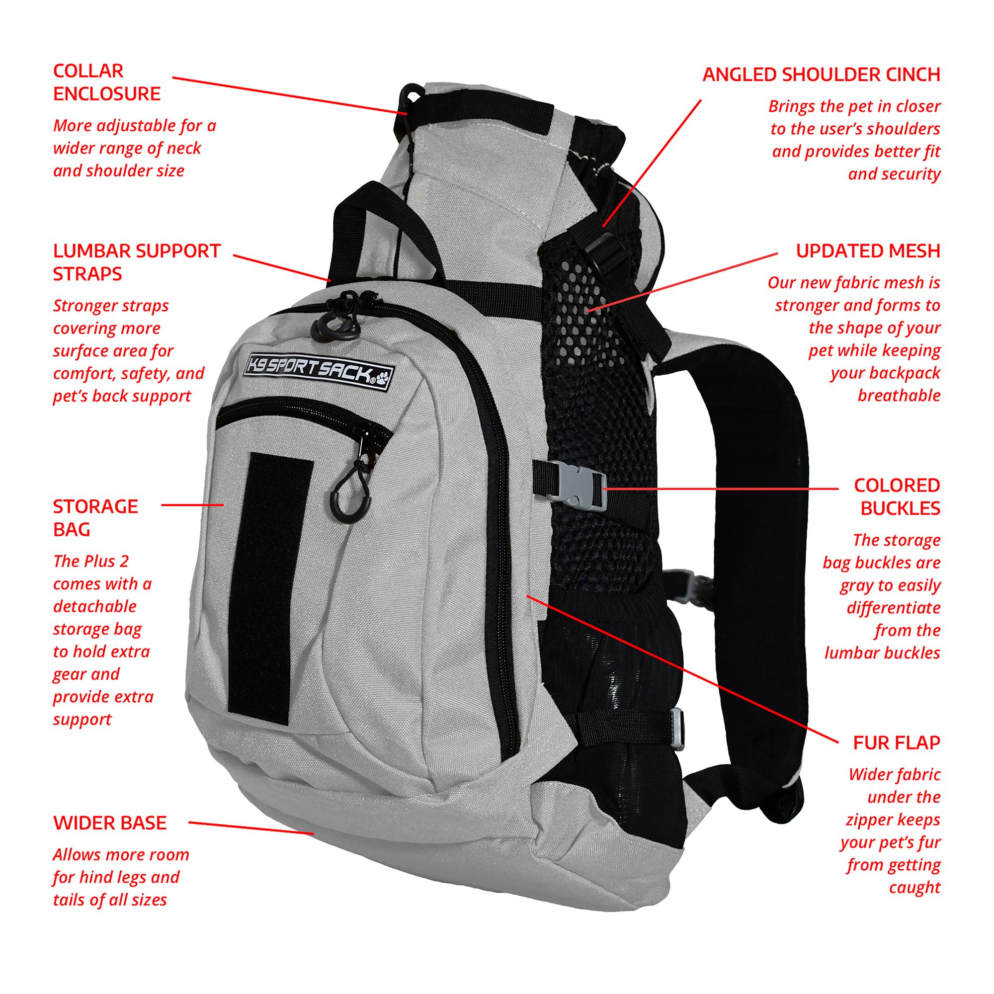 K9 Sport Sack® Plus 2 Pet Carrier