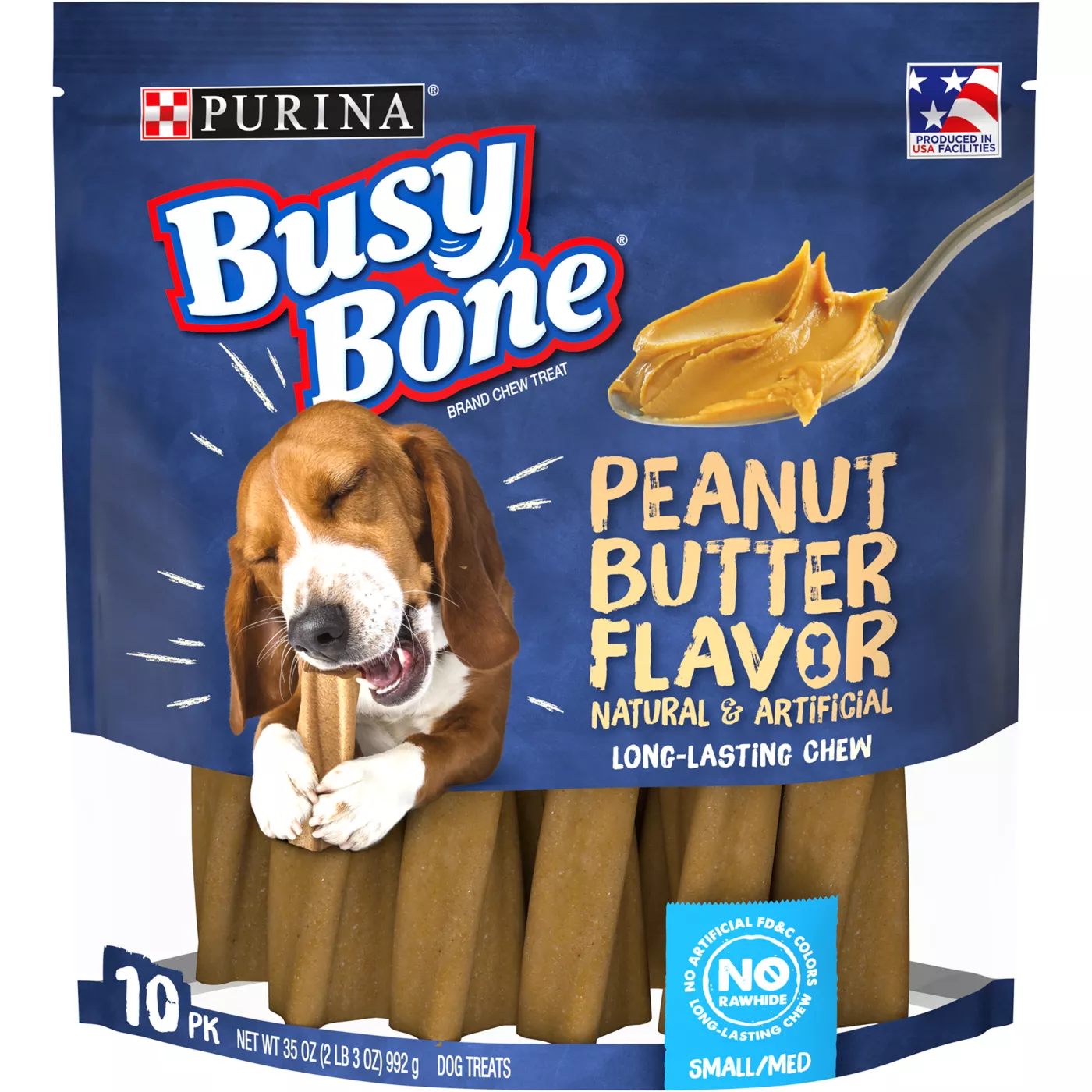 Product Purina® Busy Bone Small/Medium Dog Treat - Peanut Butter