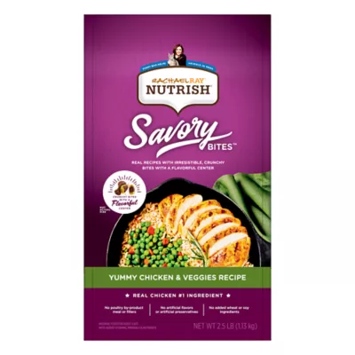 Product Rachael Ray Nutrish Savory Bites Dry Cat Food Adult - Chicken, Veggies