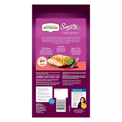 Product Rachael Ray Nutrish Savory Bites Dry Cat Food Adult - Salmon, Veggies