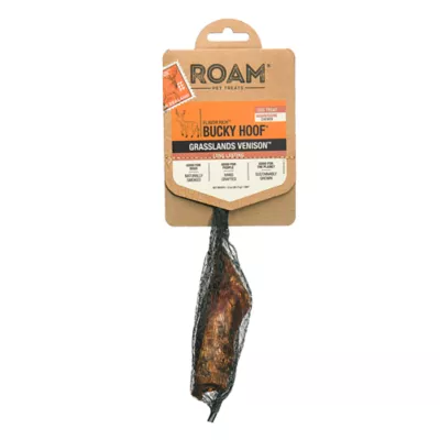 Product ROAM® Bucky Hoof Dog Treat - Grasslands Venison