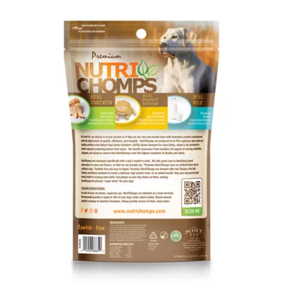 Product Nutri Chomps 5" Rawhide Free Twists Dog Treat - Assorted Flavors