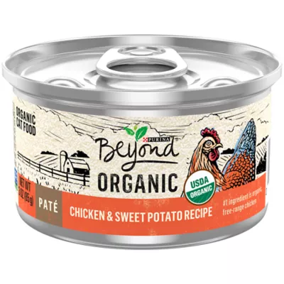 Product Purina® Beyond® Organic Adult Cat Wet Food - 3.33 oz., Organic, Non-GMO