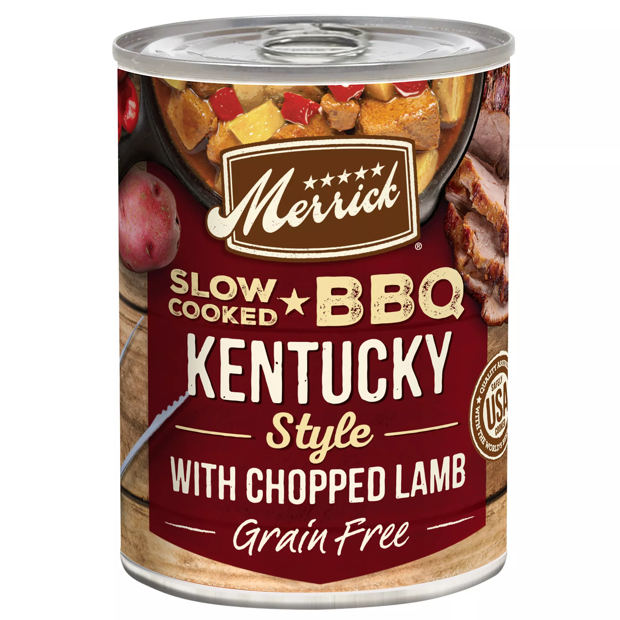 Merrick® BBQ® Adult Wet Dog Food - 12.7 Oz., Grain Free, No Artificial Flavors